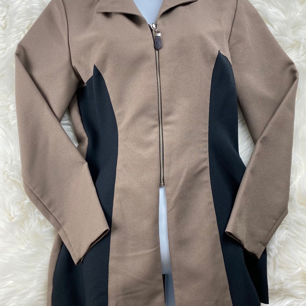 Professional Block Color Work Jacket - Picture 2 of 2